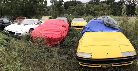 Ferrari, которые никому не нужны: в США нашли целое поле авто с грустной судьбой