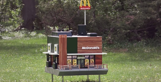 Создан первый в мире McDonald’s для пчел