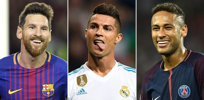 Месси, Роналду, Неймар - тройка самых высокооплачиваемых футболистов