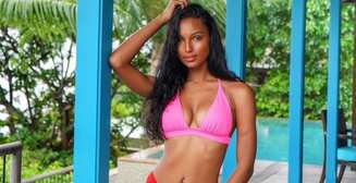 "Ангел" в бикини: Жасмин Тукс на Сейшельских островах
