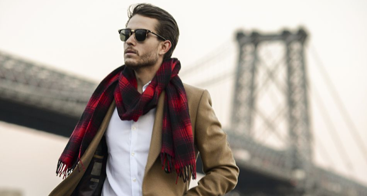 Мужские шарфы: 12 стильных вариантов осени 2019