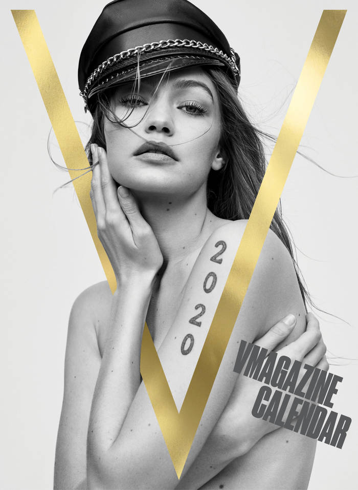 Джиджи Хадид на обложке календаря V Magazine