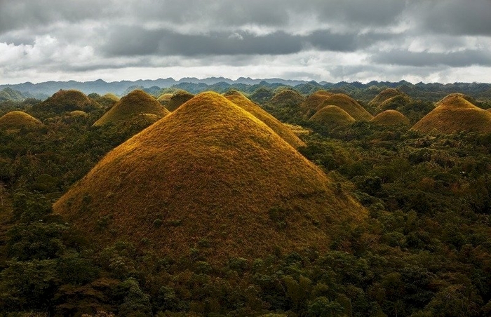Шоколадные холмы, Филиппины. Местные их обходят стороной