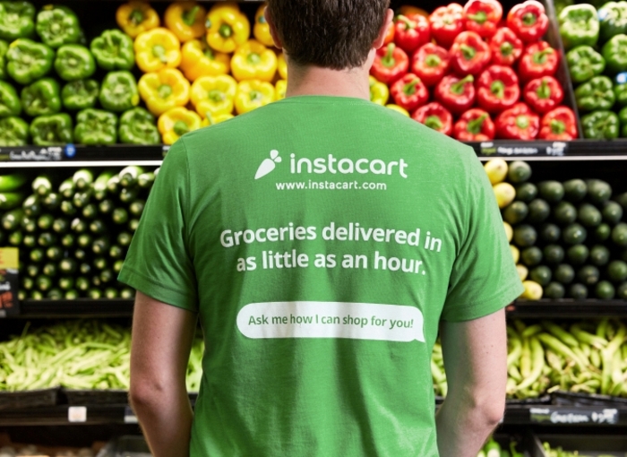 Приложение по доставке овощей Instacart