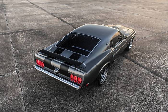 Mustang Mach 1 1969 года. Имеет специальную схему окраски &quot;Wick&quot; и носит прозвище &quot;Hitman&quot;