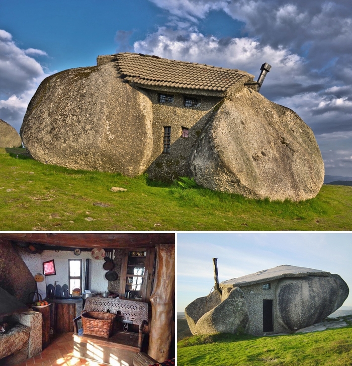 Дом-камень в Португалии