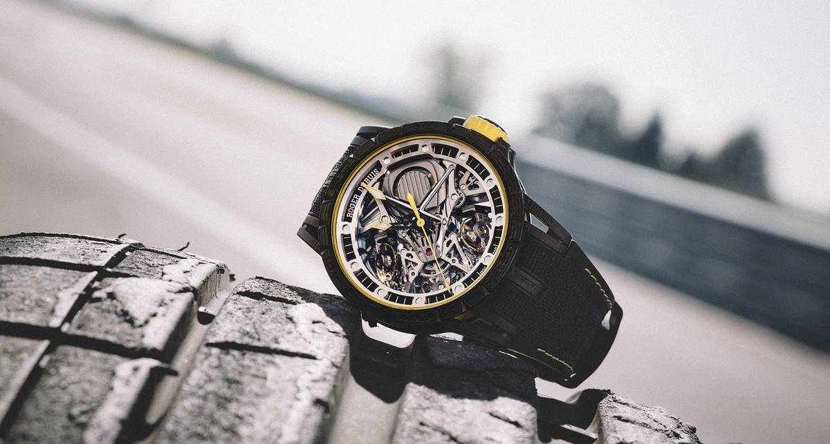Вдохновлённые Lamborghini: часы-скелетоны Excalibur для настоящих фанатов скорости
