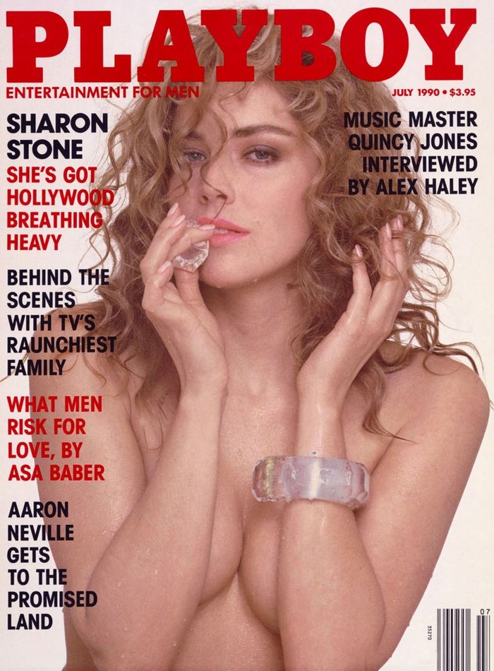 Шэрон Стоун появилась в соблазнительном виде в 1990