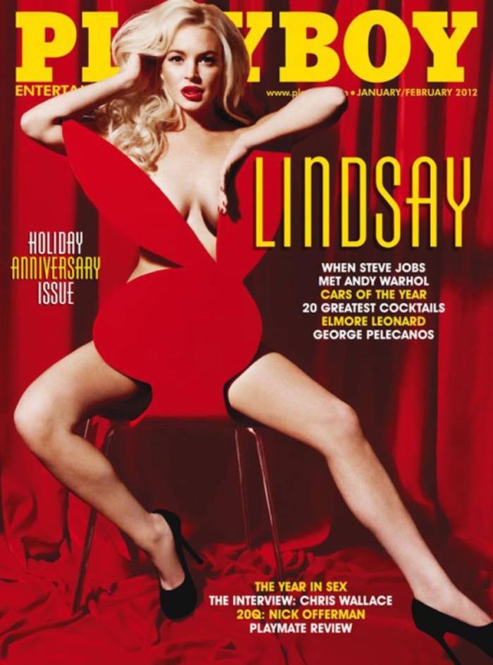 На счету Линдси Лохан обложки Playboy в пяти странах