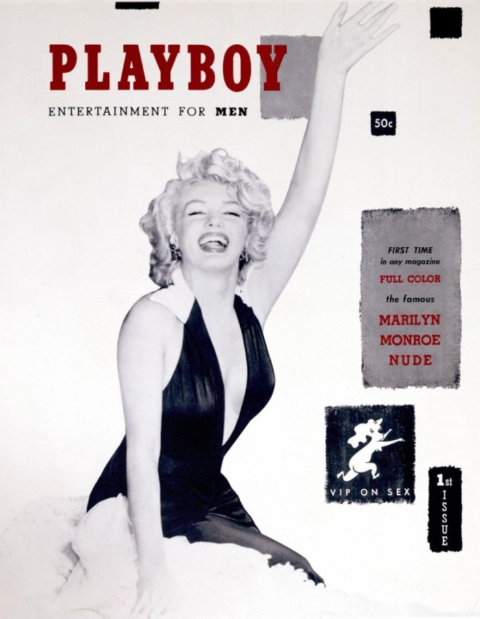 Мэрилин Монро была первой моделью на обложке Playboy