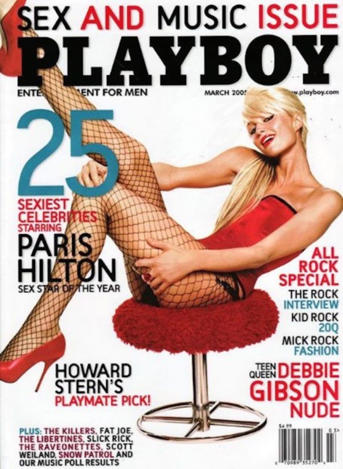 Пэрис Хилтон снялась для обложек мужского журнала в США и Словакии