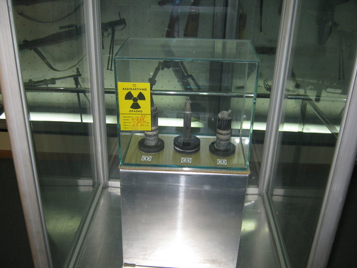 Боеприпасы с обеднённым ураном = радиоактивное заражение местности