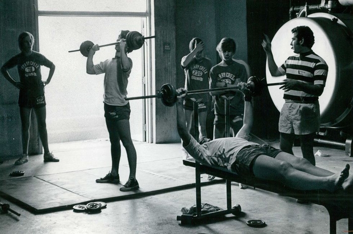 Тяжелая атлетика была одним из самых популярных видов спорта