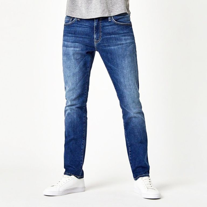 Mavi Zach Brushed Cashmere Straight Leg Jeans for Men