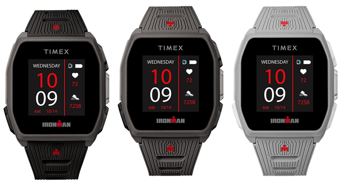 Ironman R300 GPS поставляется в трех цветовых вариантах: угольный, черный и серый