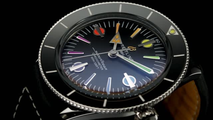 Breitling Rainbow Superocean Heritage &#039;57 — часы,которые помогут бороться с коронавирусом