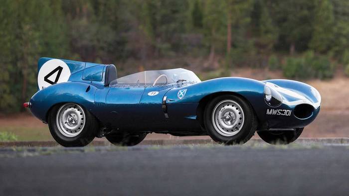 Jaguar D-Type (1955) – 19,2 миллиона евро