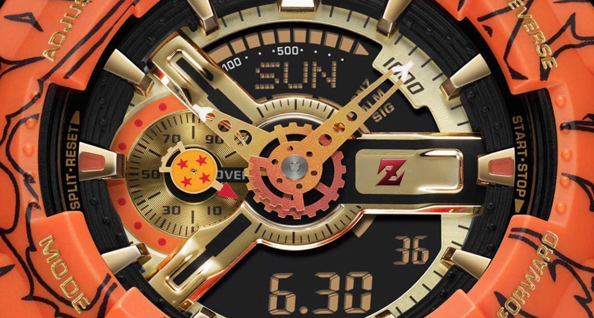 Casio G-Shock Dragon Ball Z: прочные аналого-цифровые часы легендарного бренда