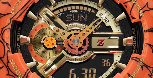 Casio G-Shock Dragon Ball Z: прочные аналого-цифровые часы легендарного бренда