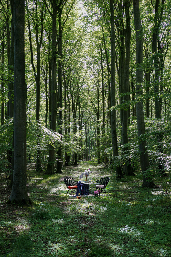 Классический столик Nowhere - в лесу среди нетронутой природы