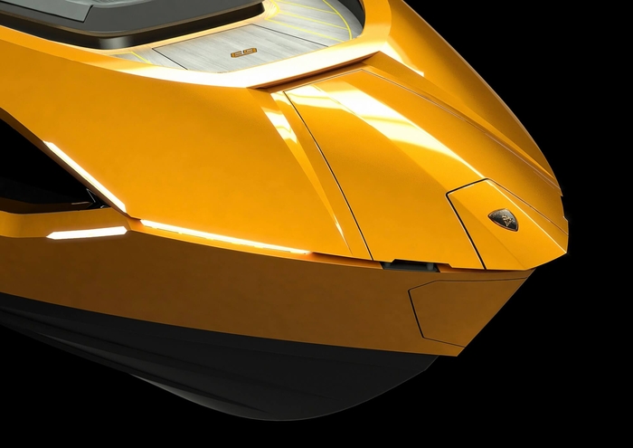 Нос Tecnomar for Lamborghini 63 будет украшен шильдиком итальянского бренда