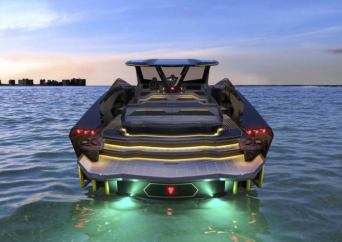 Tecnomar for Lamborghini 63 — скоростная яхта limited edition