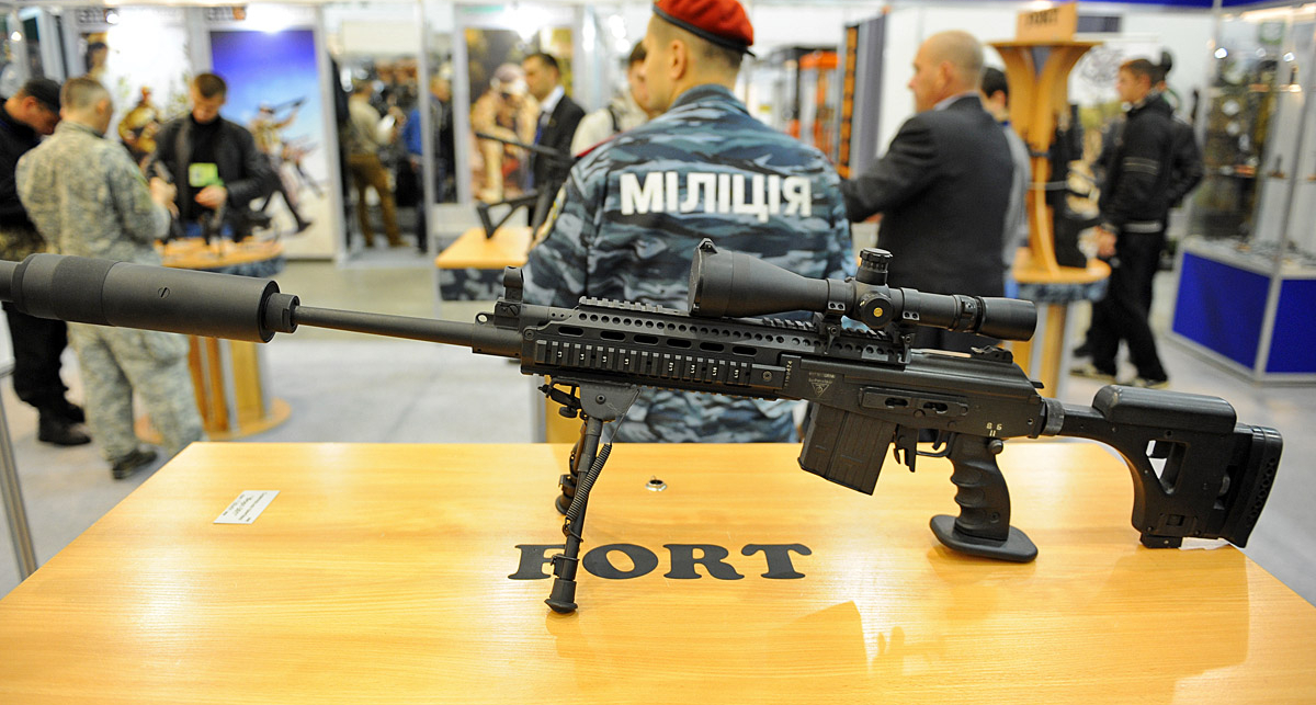 Стволы в Киеве: выставка Оружие и безопасность-2013