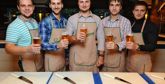 Мастер-классы Staropramen: Тушеные ребрышки и яблочный штрудель