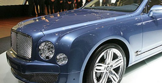 Bentley Mulsanne выпустят в версиях купе и кабриолет