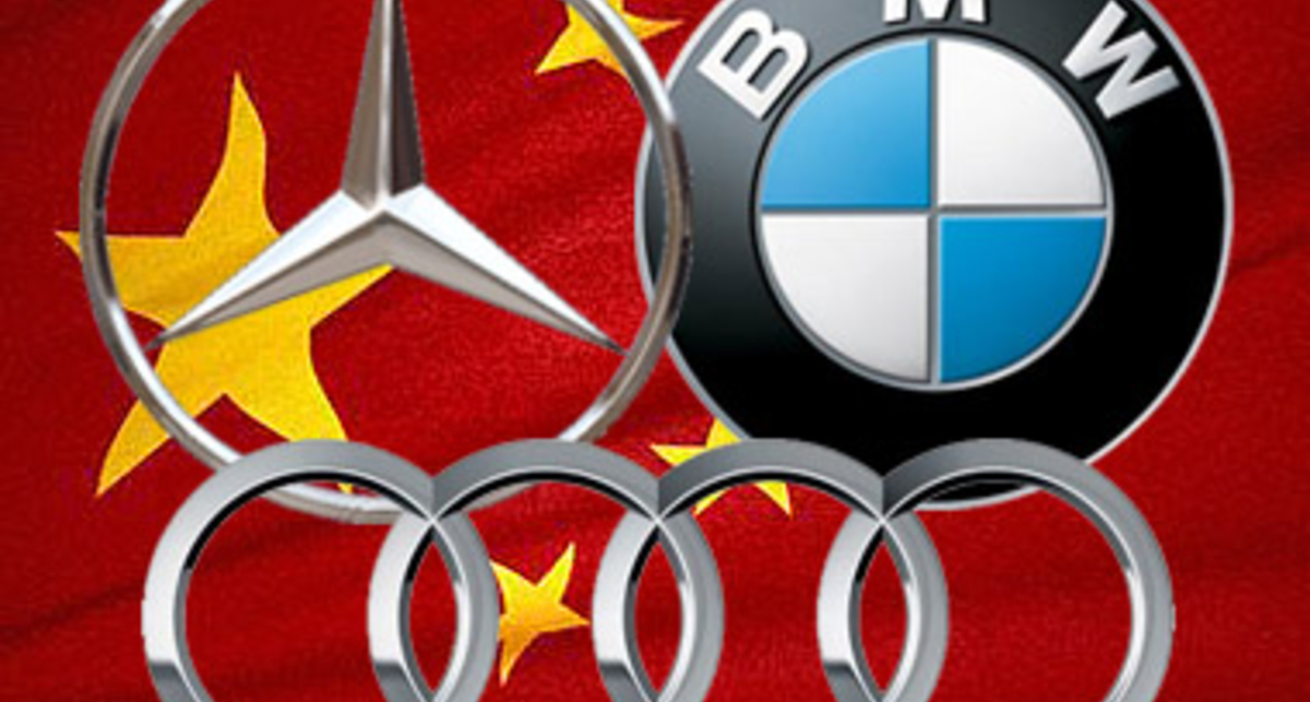 Mercedes-Benz, BMW и Audi борются за китайского потребителя