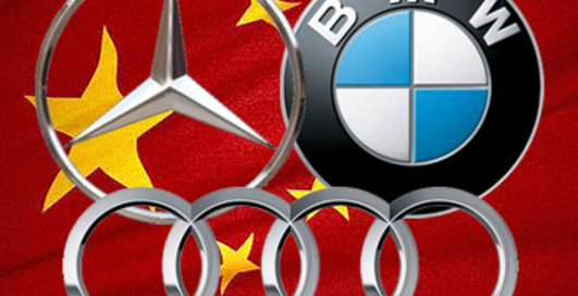 Mercedes-Benz, BMW и Audi борются за китайского потребителя