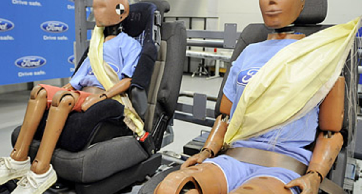 Ford представил надувной ремень безопасности