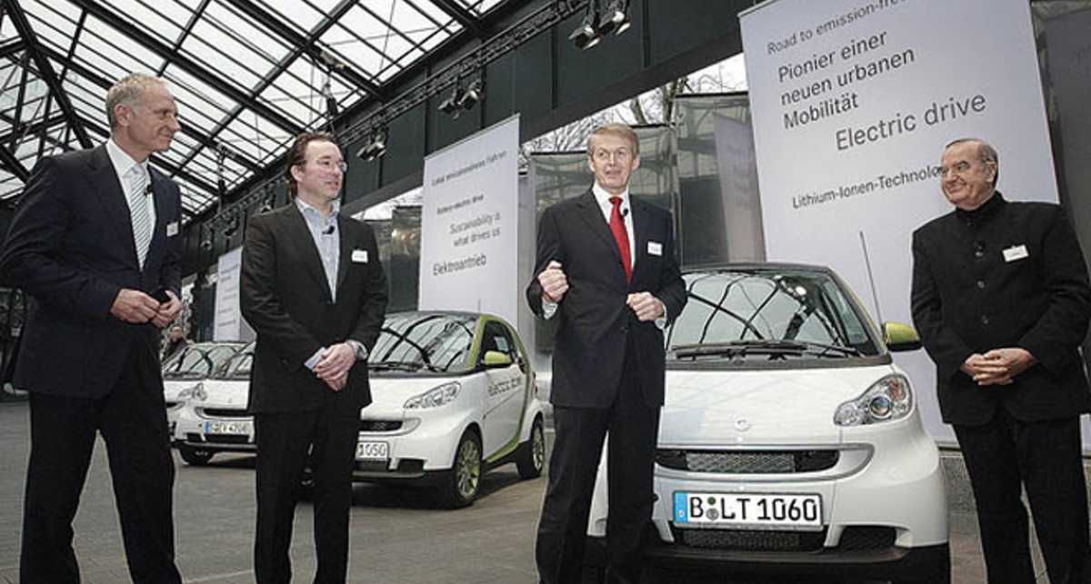 Электрический Smart ForTwo поступил в продажу