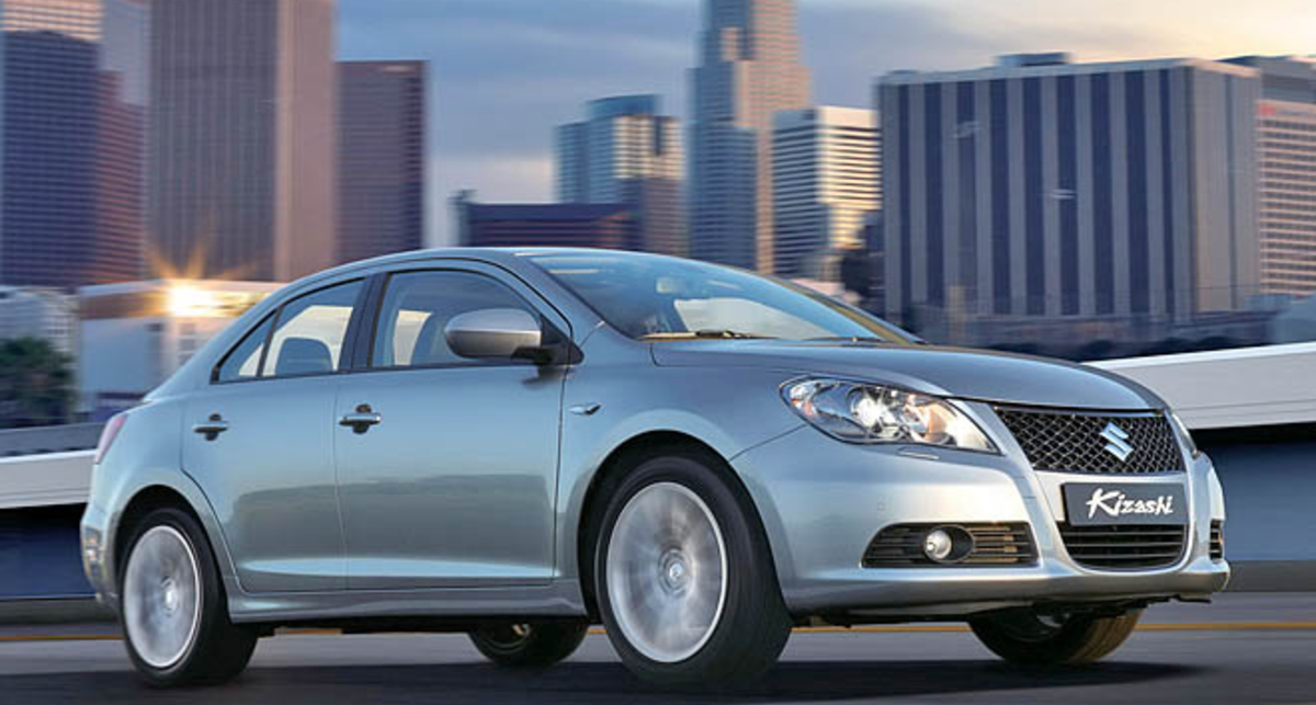 Suzuki Kizashi разбили на «пятерку»