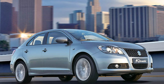 Suzuki Kizashi разбили на «пятерку»