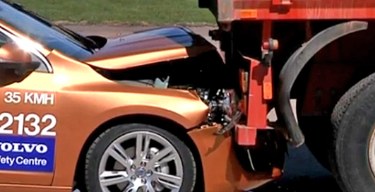 Volvo провалила тест новой системы безопасности (видео)