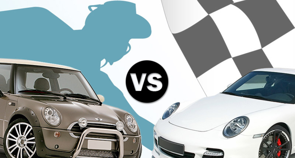 Mini бросил дерзкий вызов Porsche