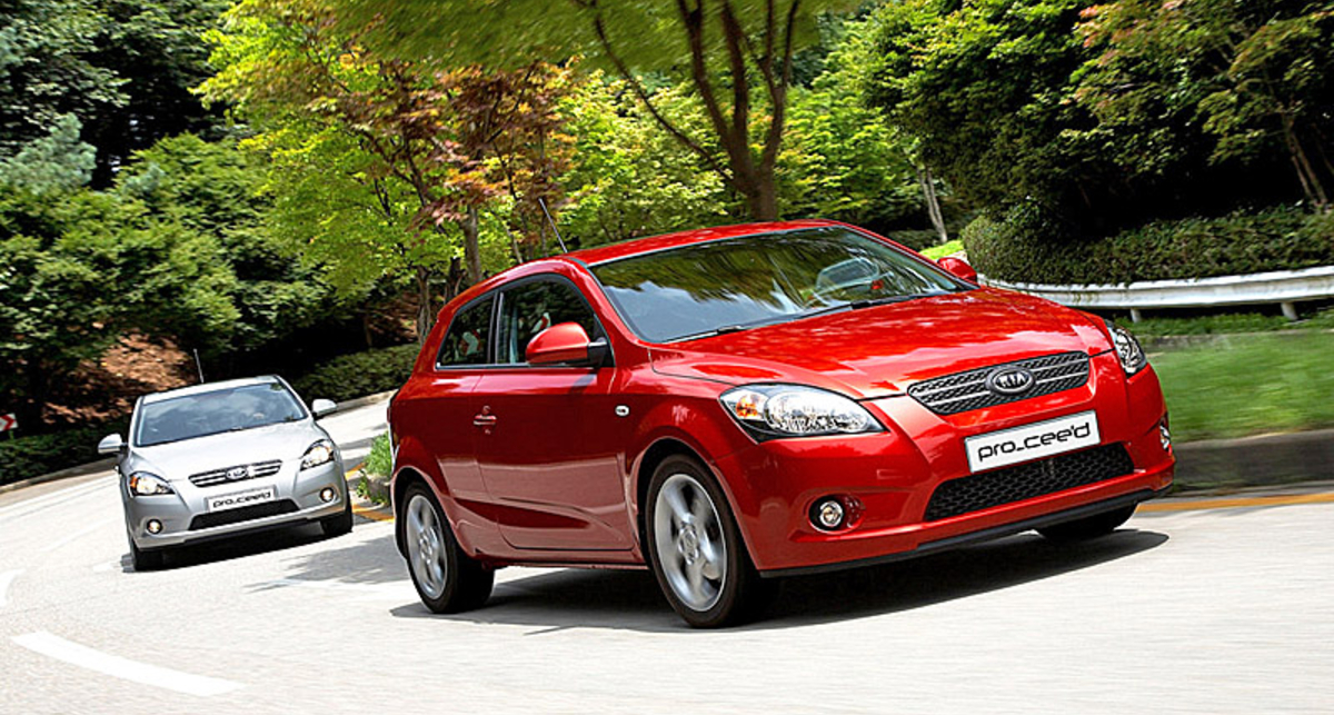 Kia Cee'd подвели тормоза