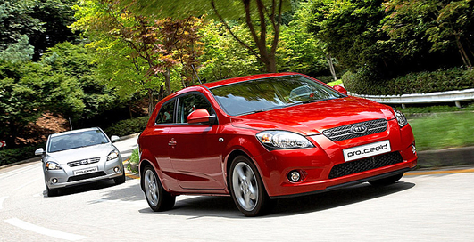 Kia Cee'd подвели тормоза