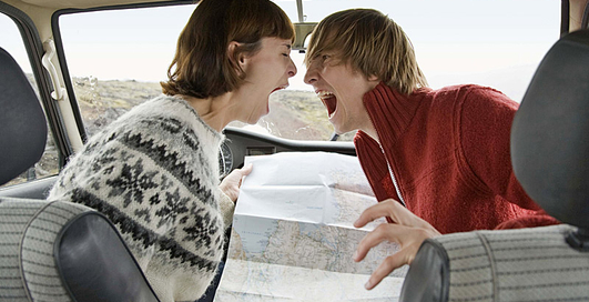 Почему люди ссорятся в автомобиле?