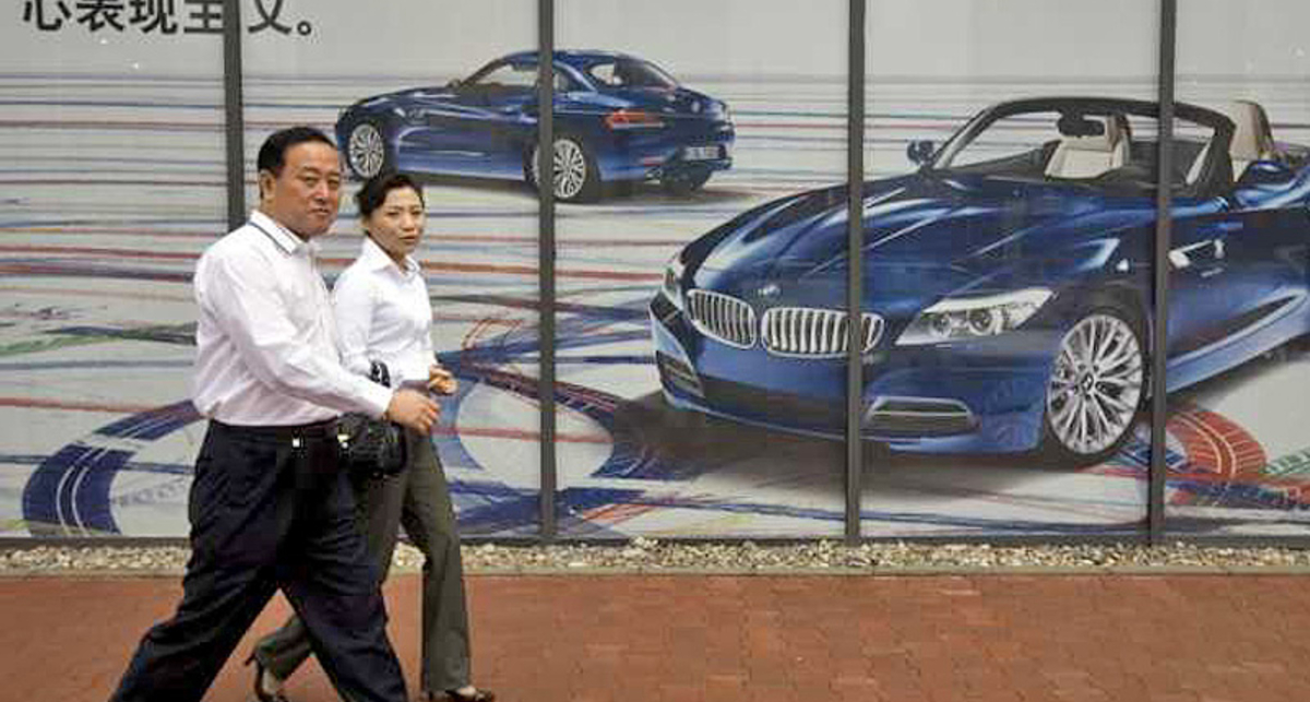 Немецкие автопроизводители наращивают продажи в Китае