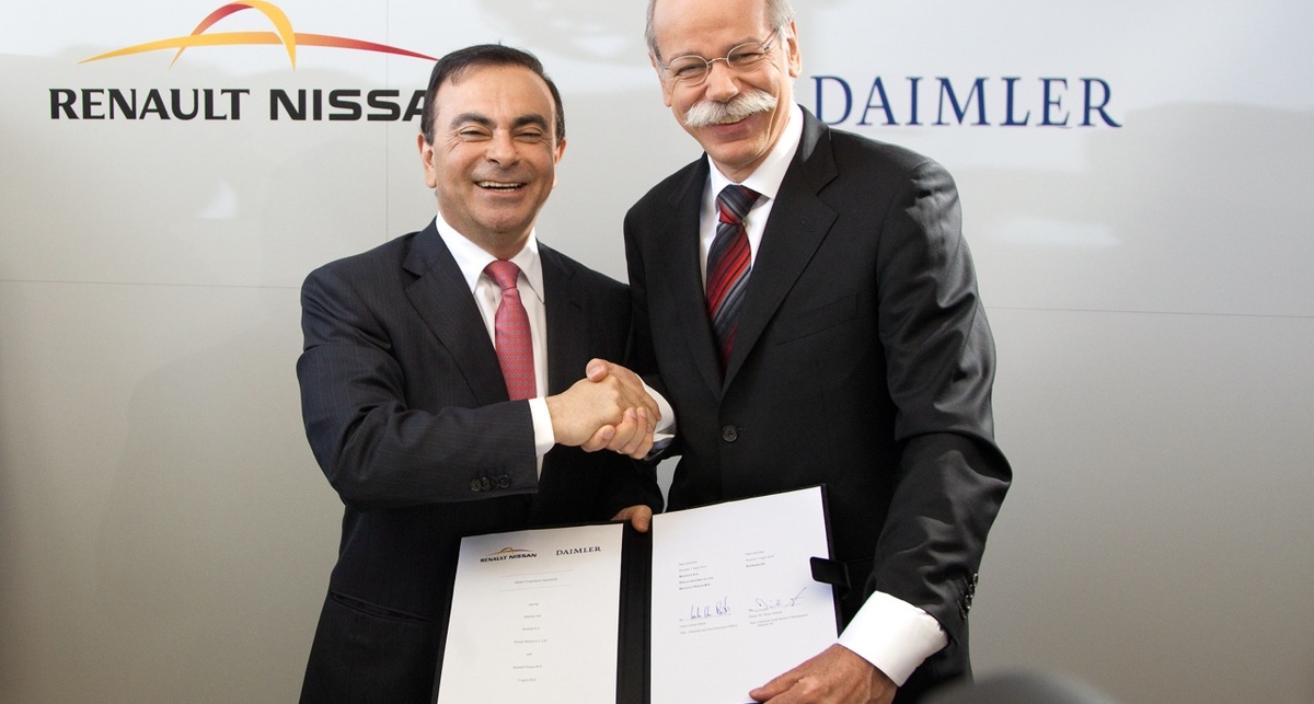 Renault-Nissan и Mercedes обменяются двигателями