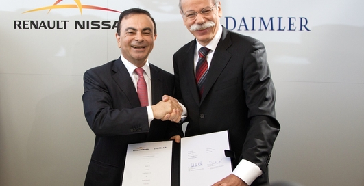 Renault-Nissan и Mercedes обменяются двигателями