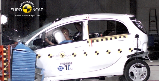 Электрокары впервые проверили на безопасность