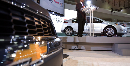 General Motors закончил год с прибылью