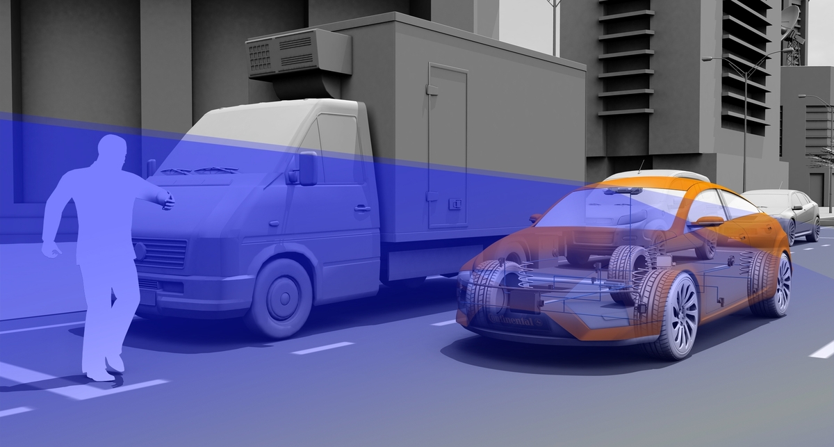 Машины научат тормозить перед пешеходами