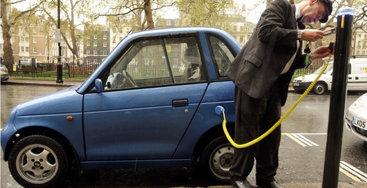 Электрокар станет залогом места на парковке