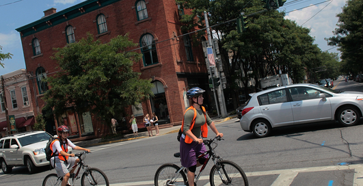 Лазер спасет велосипедистов от ДТП