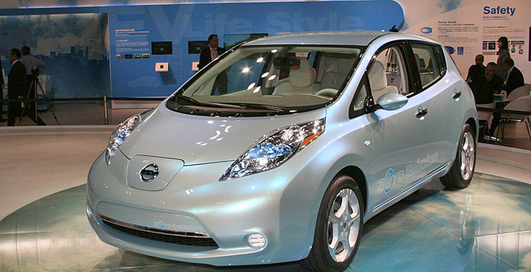 Nissan Leaf не пустили на фестиваль в Гудвуде