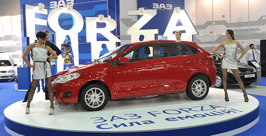 В Украине продали 1 тыс. ЗАЗ Forza